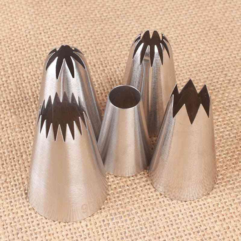 Stainless Steel- Cakes Decoration Set- Russian Icing Piping, Pastry Nozzle