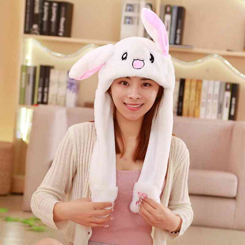 Cute Cartoon- Rabbit Hat Moving, Ears Cap