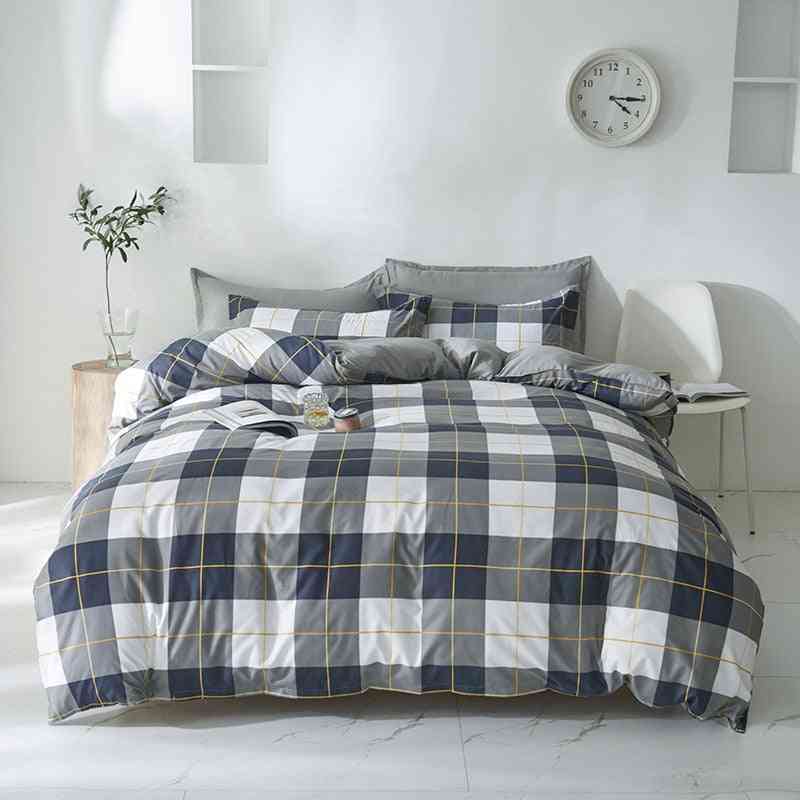 Snowflakes Home Bedding Sets- Duvet Cover, Flat Sheet Bed Linen