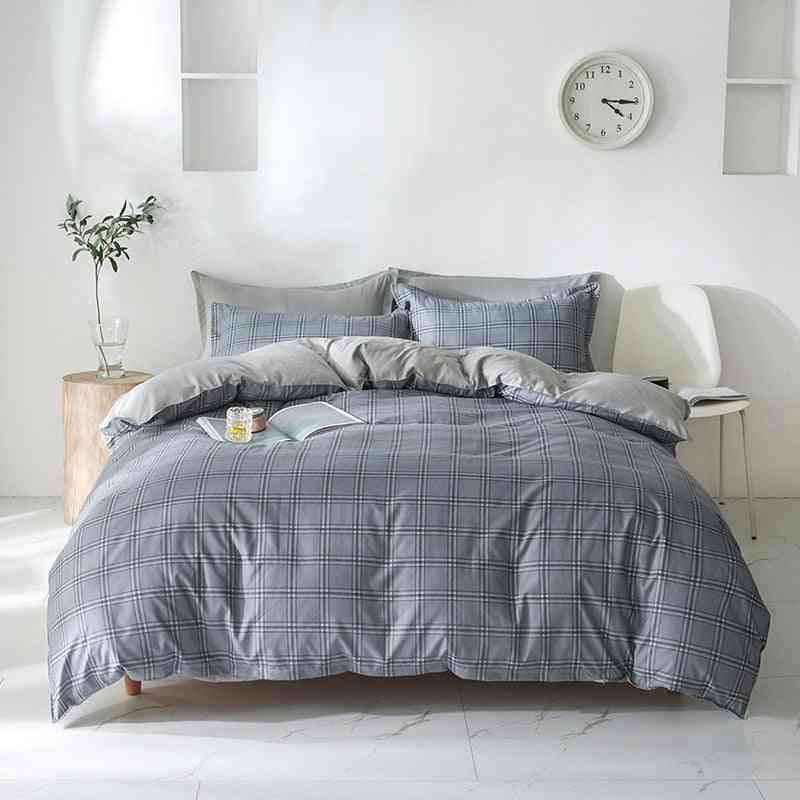Snowflakes Home Bedding Sets- Duvet Cover, Flat Sheet Bed Linen