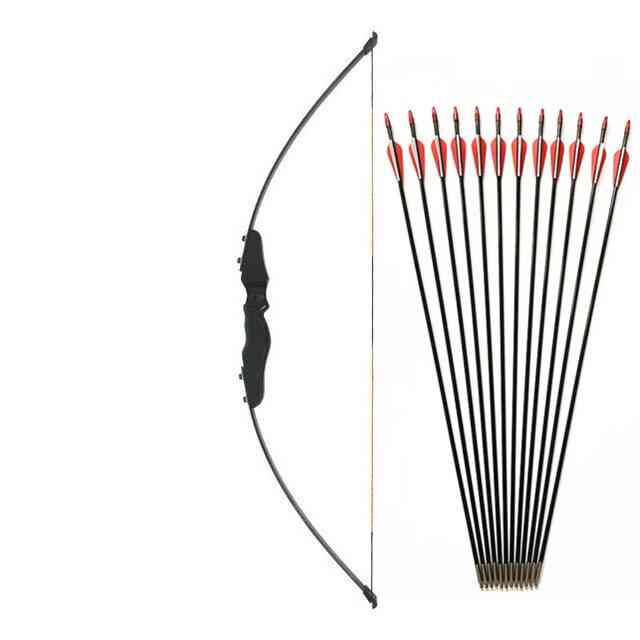 Spindle Return Bow, Wood Archery Outdoor Shooting Hunting Bows