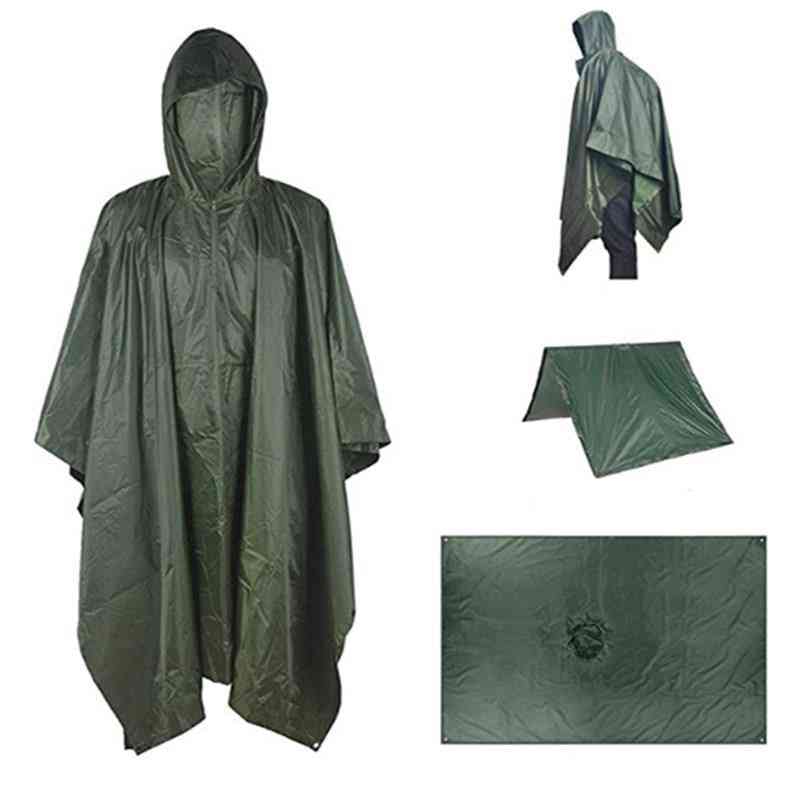 Multifunctional Military Waterproof Rain Coat