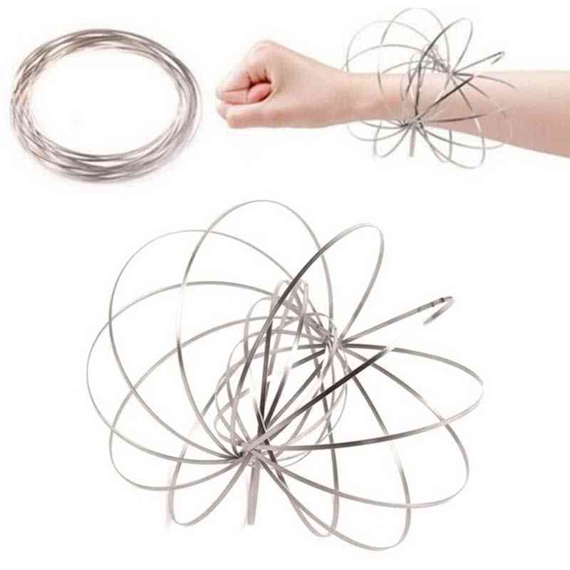 Stainless Steel Magic Bracelet Decompression Toy