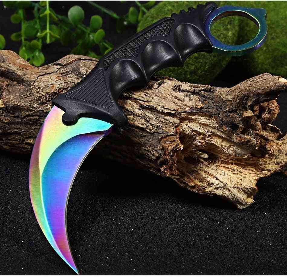 Outdoor Survival Knives, Camping & Hunting Counter Strike Tactical Tools
