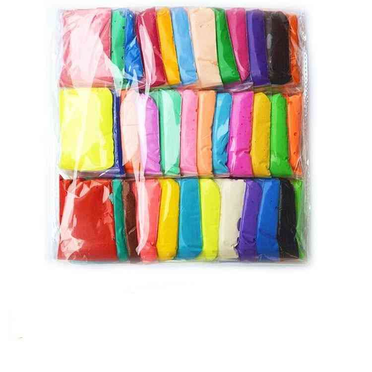 Plastilina- kit de limo seco al aire de polímero- plastilina suave ligera, juguete de plastilina