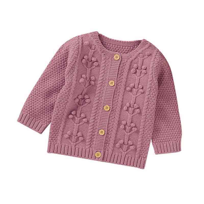 Baby Cardigan, Knitted Sweater / Coat