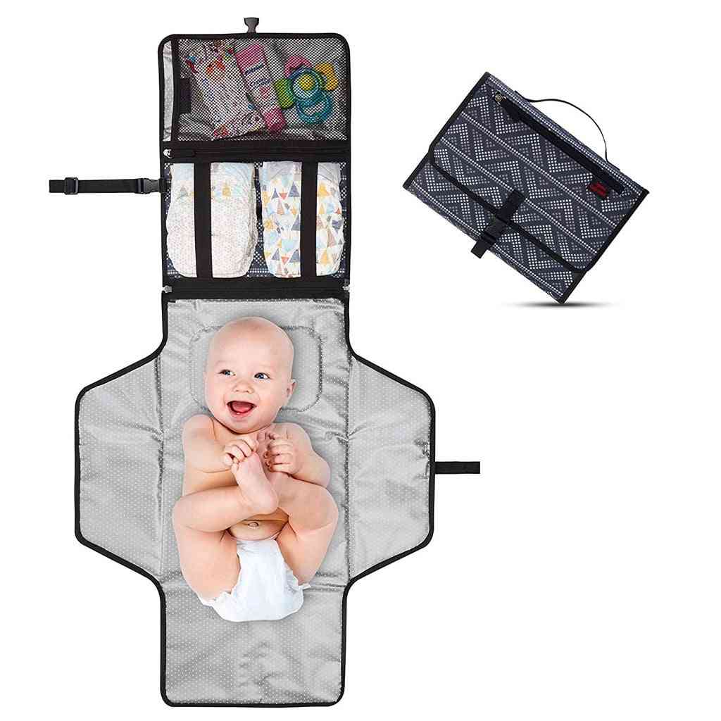 Portable Baby Diaper Changing Mat Cover Waterproof Mattress