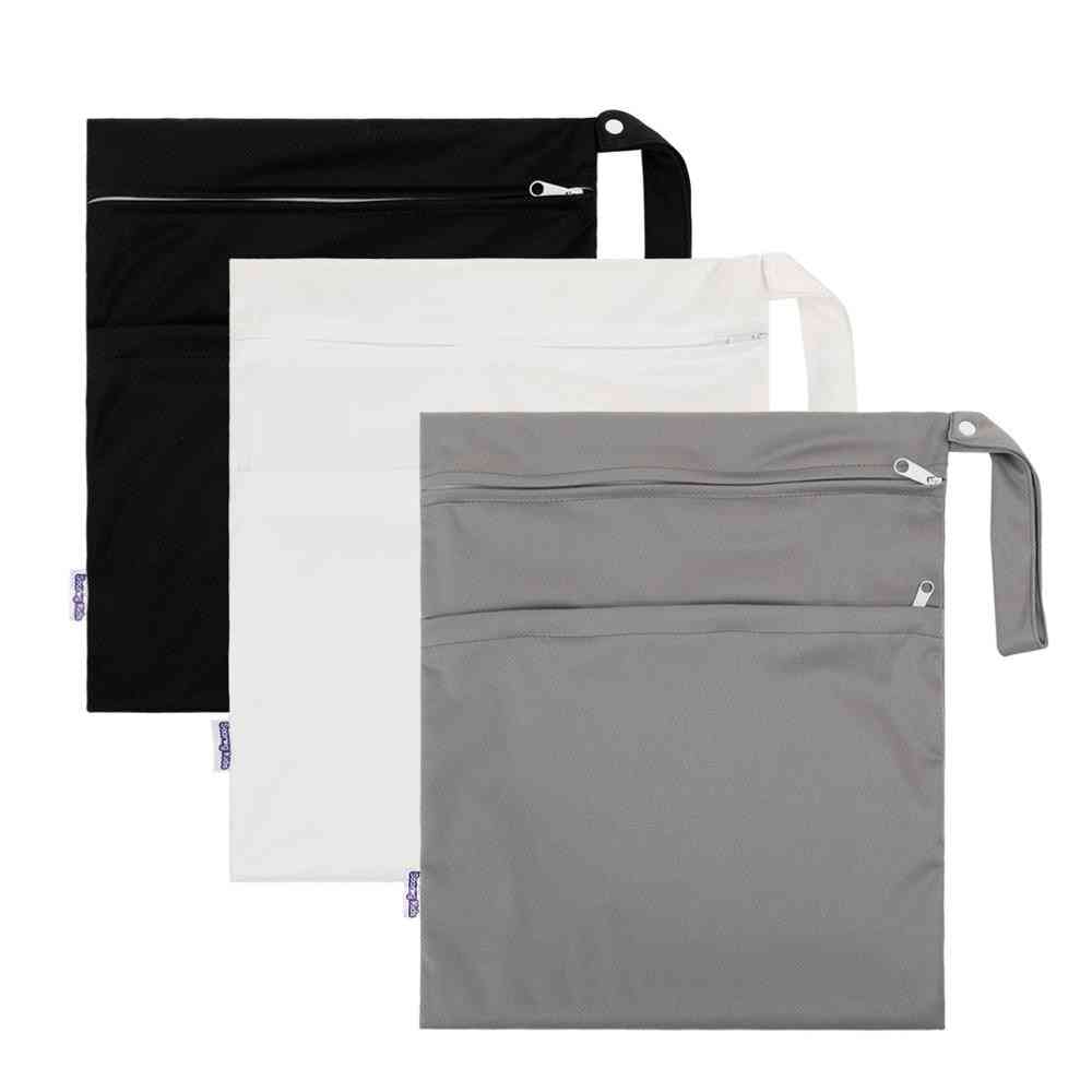 Fashion Print Wet Organizer Reusable Different Styles Storage Nappy Bag
