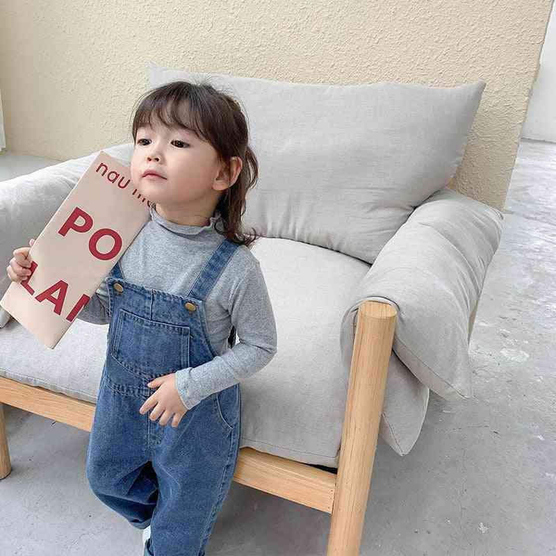 Autumn- Overalls Loose, Denim Pants For