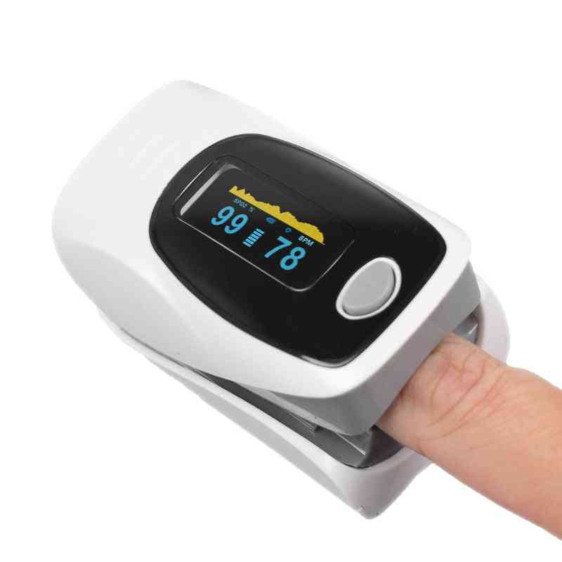 Smart Blood Oximeter Finger Clip Pulse Detector