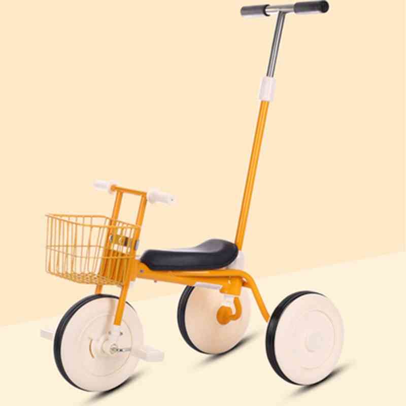 Enkel trehjuling med vagn