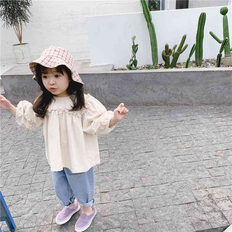 Children's Jeans Spring' High Waist Casual Pants