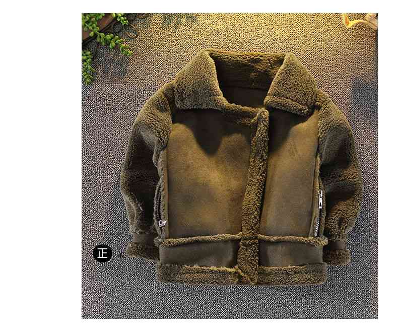 Winter Warm-thickening Cashmere, Fake Fur Jackets For