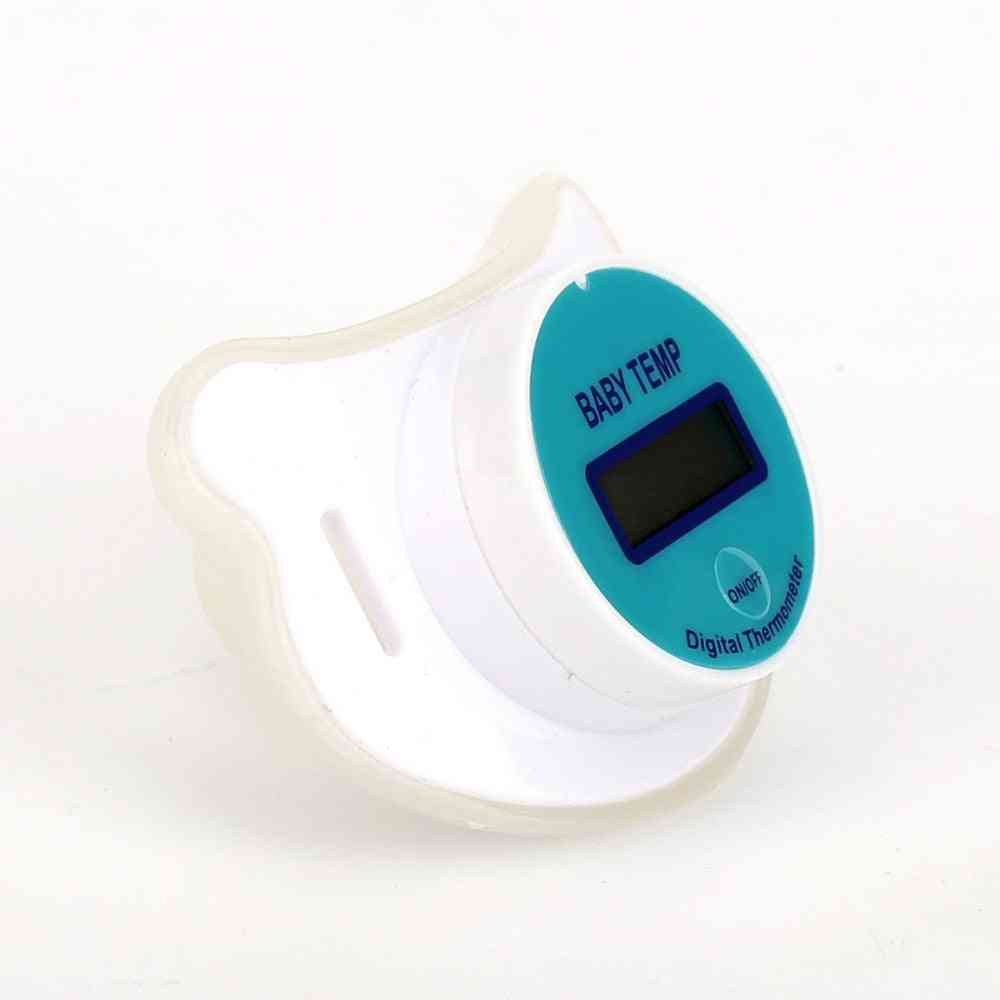 Lcd Digital- Mouth Nipple, Pacifier Thermometer For Baby