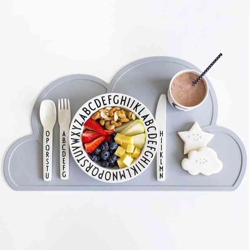 Nordic Style's Tableware Clouds Shaped Silicone Placemat