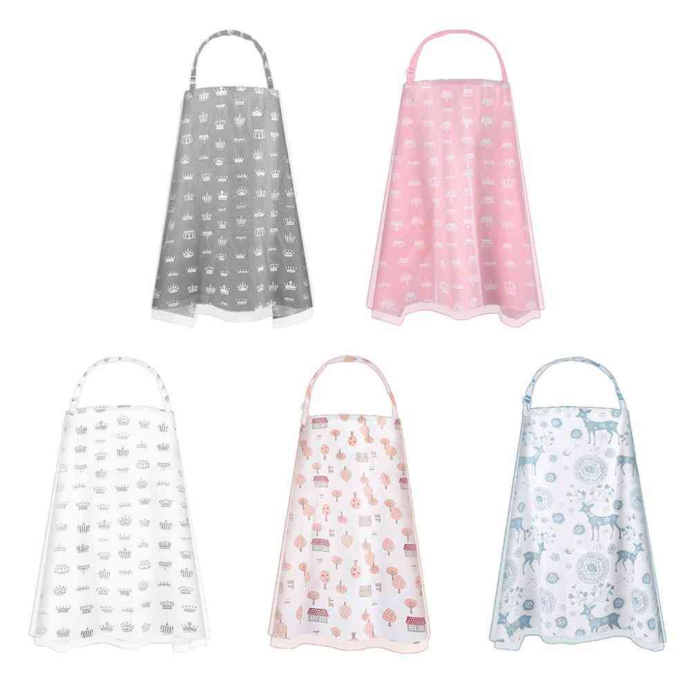 Adjustable- Double-layer Privacy Breastfeeding, Apron Cover