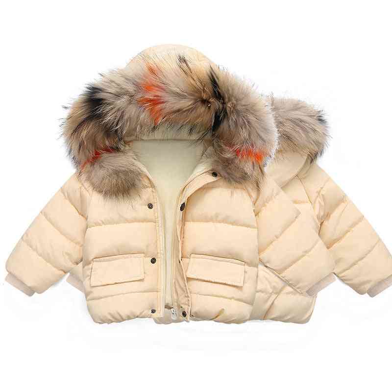 Børn efterår vinter hætte, spædbarn jakke