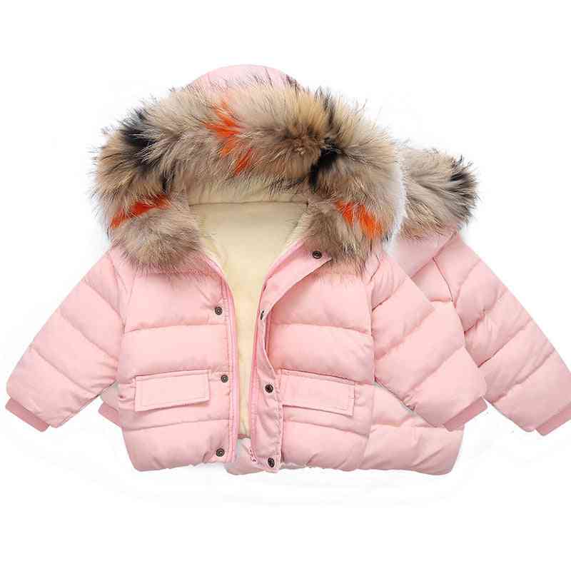 Børn efterår vinter hætte, spædbarn jakke