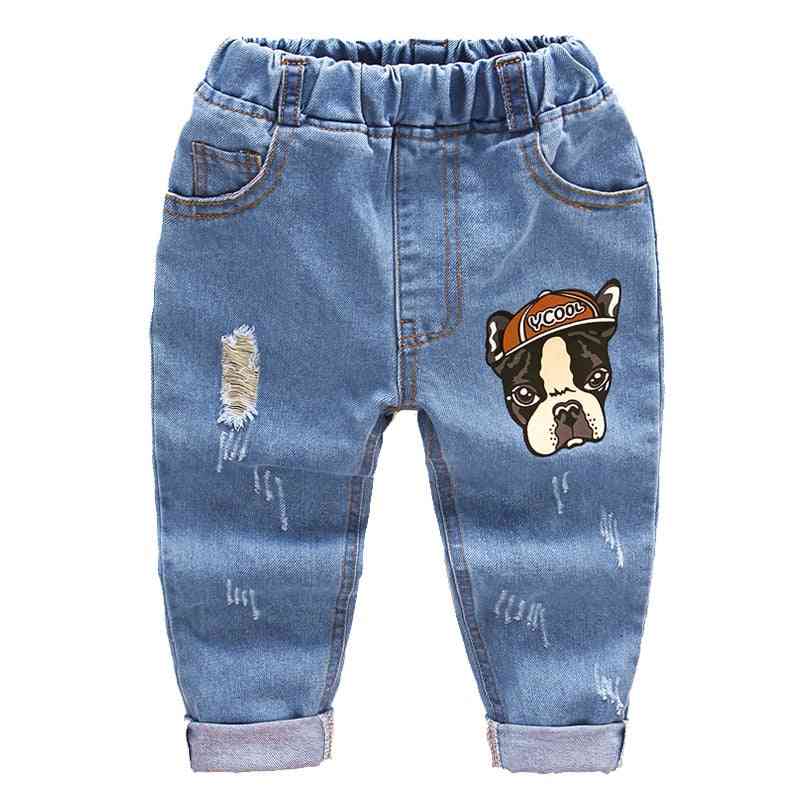 Boys Jeans Trousers, Baby Toddler Denim Pants