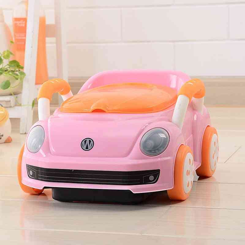 Candy Color- Car Style Potty Trainer, Plastic Toilet, Travel Chair For Boy & Girl