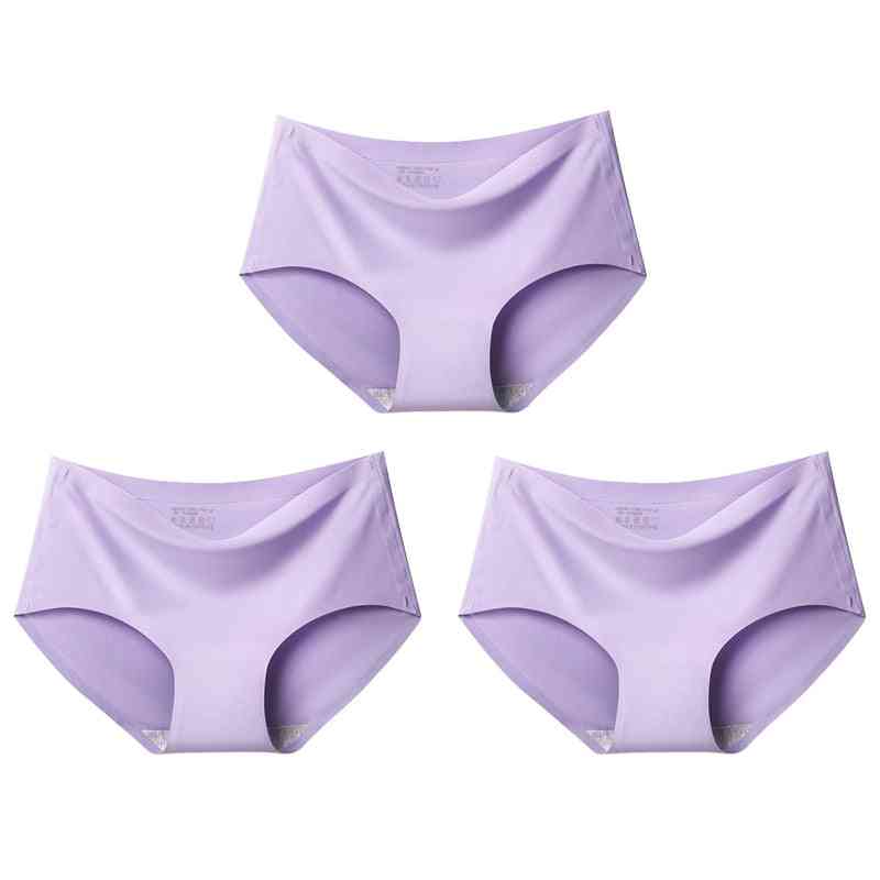 Seamless Low Waist Panties, Comfortable Underwear