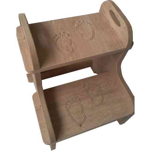 Mionte Wooden- Montessori Bathroom, Wc Stair Step Stool