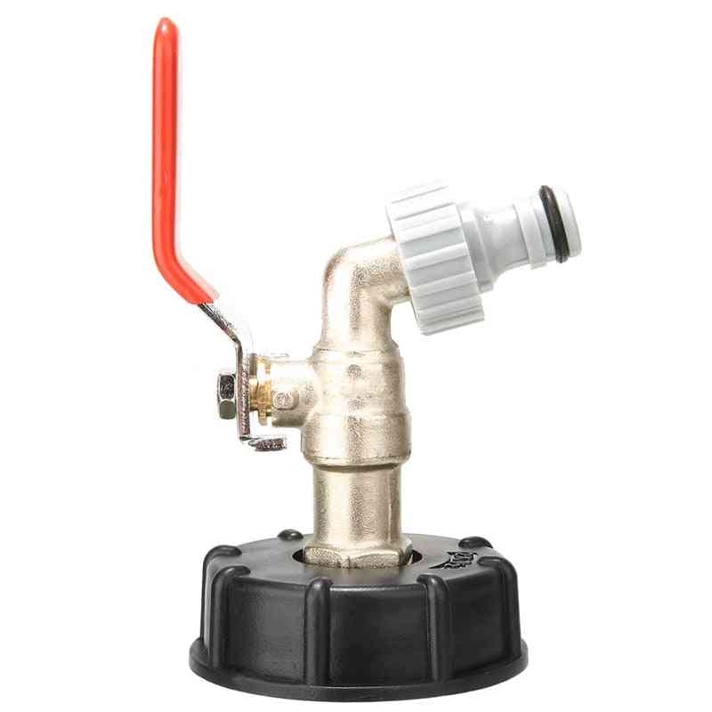 Adapter za rezervoar s60x6 medeninasta pipa 1/2 -palčni nadomestni deli ventila za priključke za vodo na domačem vrtu (rumeni)