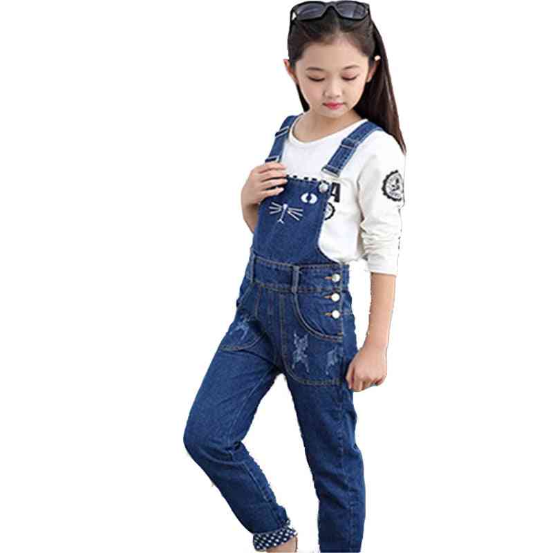 New Girls All-match Trousers Jeans In Autumn