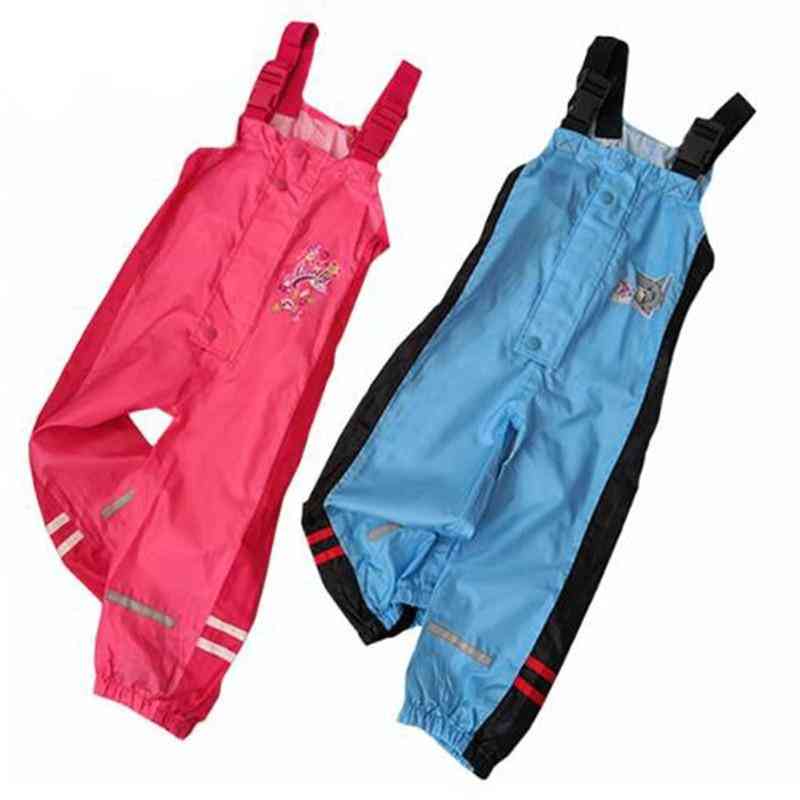 Boy & Girl Waterproof Rain Pants / Overalls