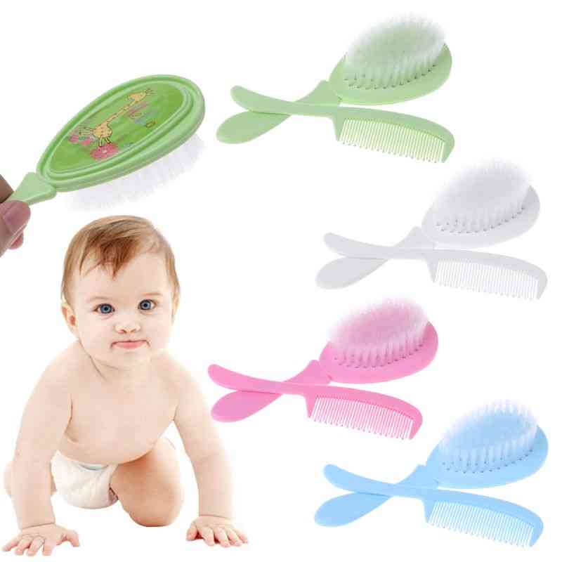 Bathing Washing Hair Soft Bristle Round Tip Safe Head Massage Comb
