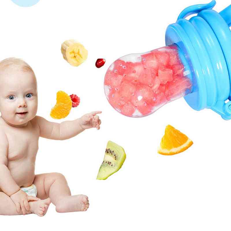 Färsk mat matare, baby bröstvårtor matning säkerhetsfrukt napp