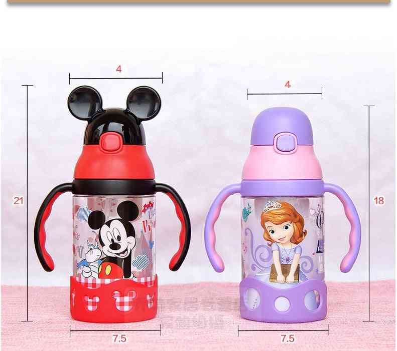 Disney baby cup's sippy mickey naucz się pić czajnik szczelny z uchwytem