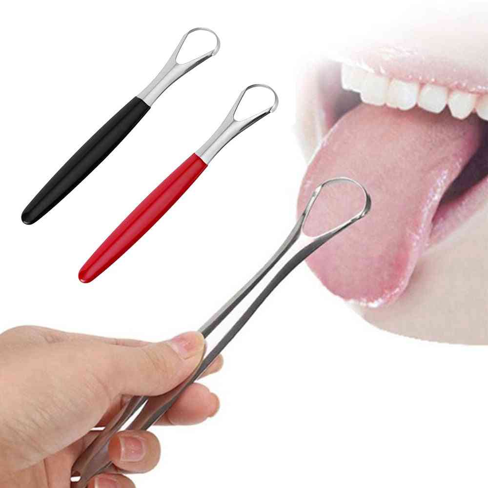 Tongue Cleaner Scraper Sweeper For Dental Oral Care, Hygiene Cleaning Tool