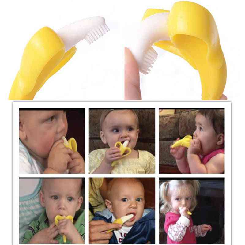Turtle Silicone Toothbrush And Environmentally Safe, Baby Teether Kids Chewing