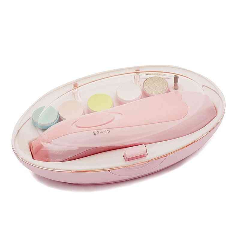 Portable Electric Baby Nail Trimmer Manicure Pedicure Clippers