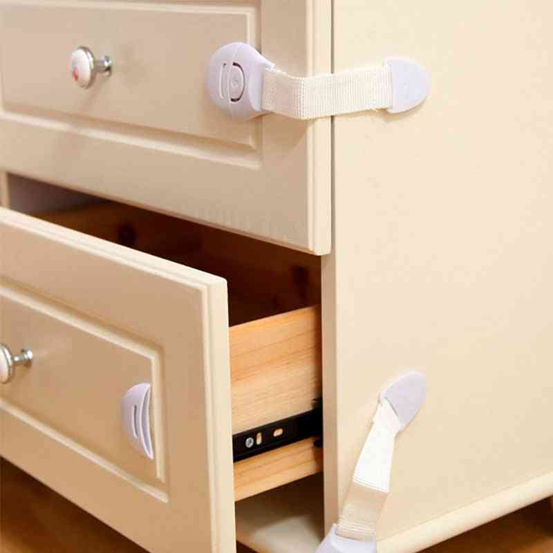 Bébé créatif porte de tiroir en plastique armoire de toilette armoire serrures de sécurité
