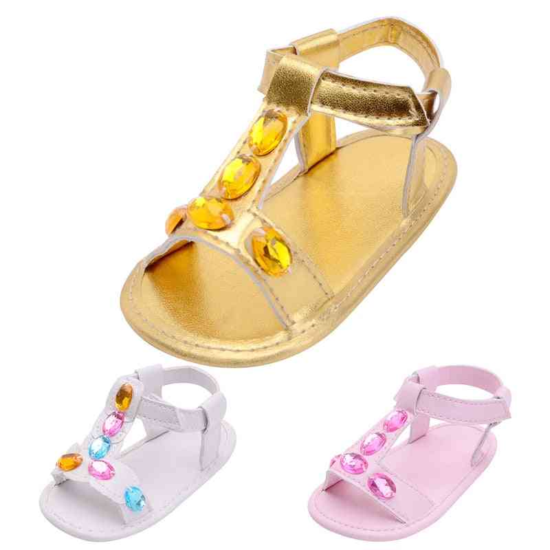 Solid Diamond Outdoor Infant Prewalker Baby Shoes