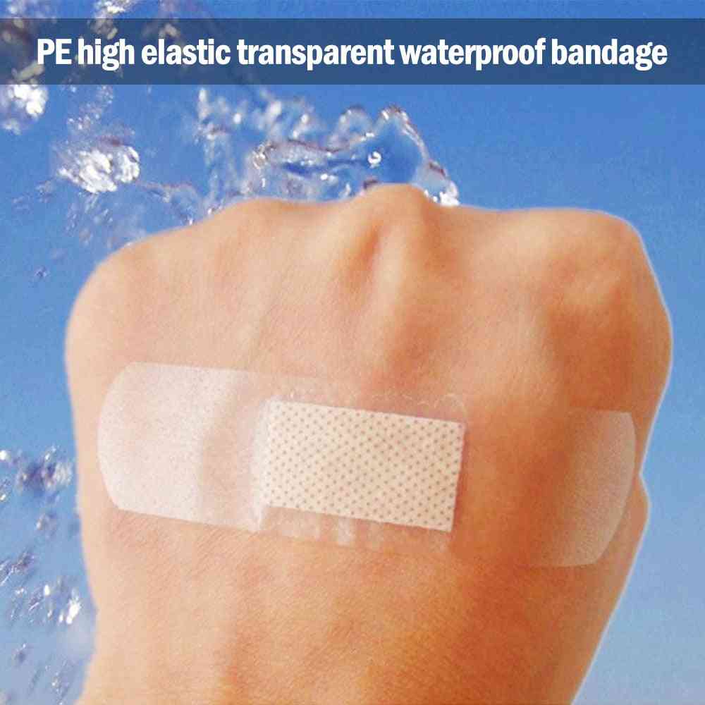 Waterproof First Aid Bandage, Hemostasis Adhesive, Wound Band  (a)