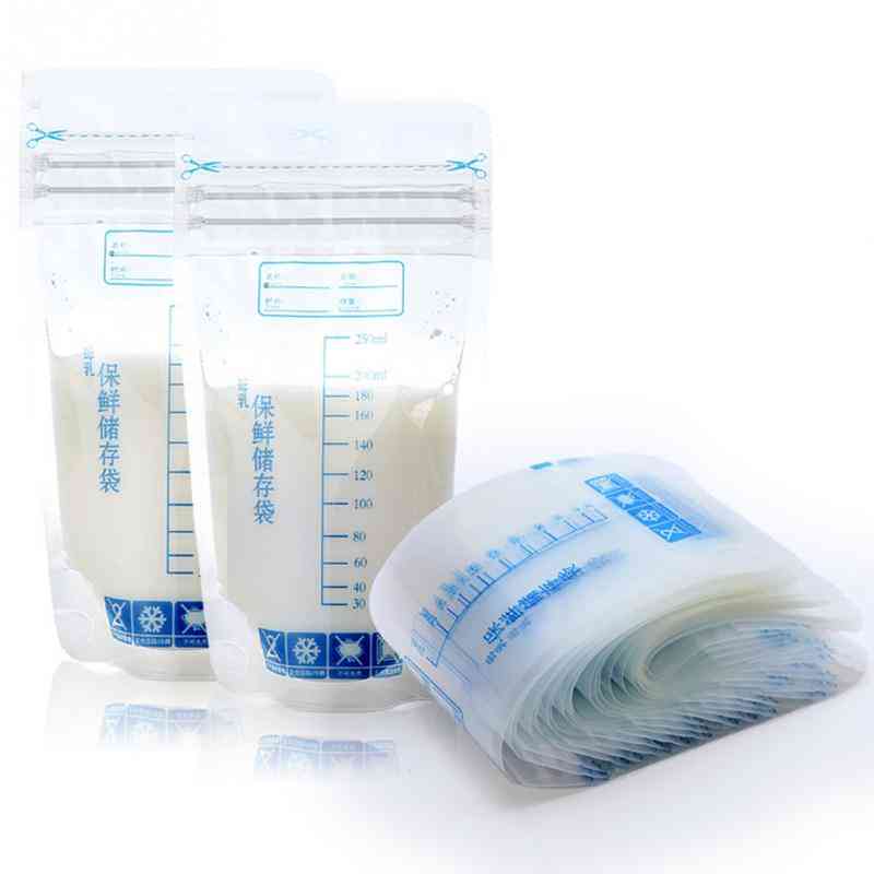 250ml Baby Food Storage Milk Freezer Bags