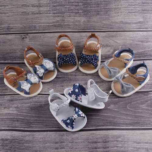 Baby Girl Summer Sandals Soft Sole Shoes Bowknot Sandal