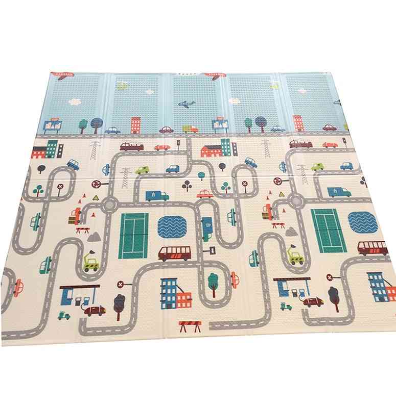 Thick Foldable Baby Play Mat Xpe Child Carpet Climbing Road Foam Pad
