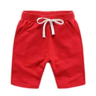 Baby Summer Fashion Cotton Trousers Kids Solid Beach Shorts Pants