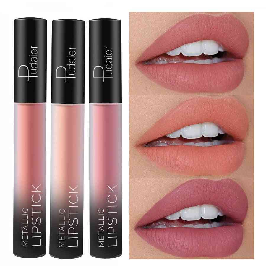 Waterproof Tint Liquid Lipstick Smooth Cosmetics Matte Lip Gloss