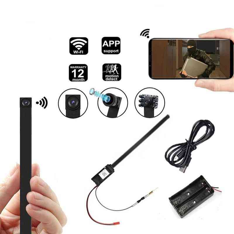 Portable- Full Hd Wifi Ip, Mini Camcorder Video, Audio Recorder Camera