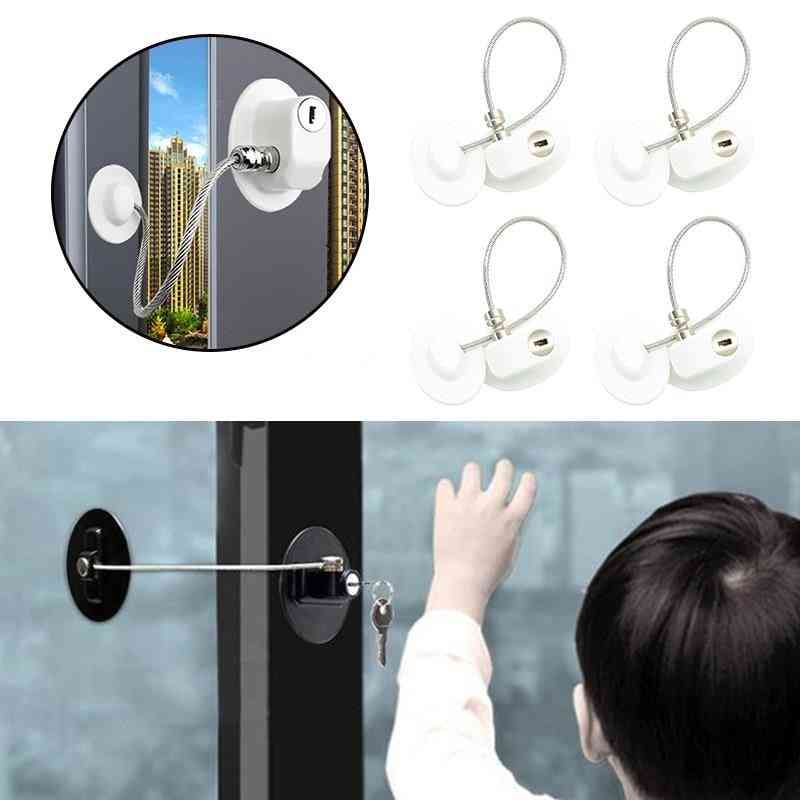 Baby Safety Locks, Plastic Window Restrictor Security Falling