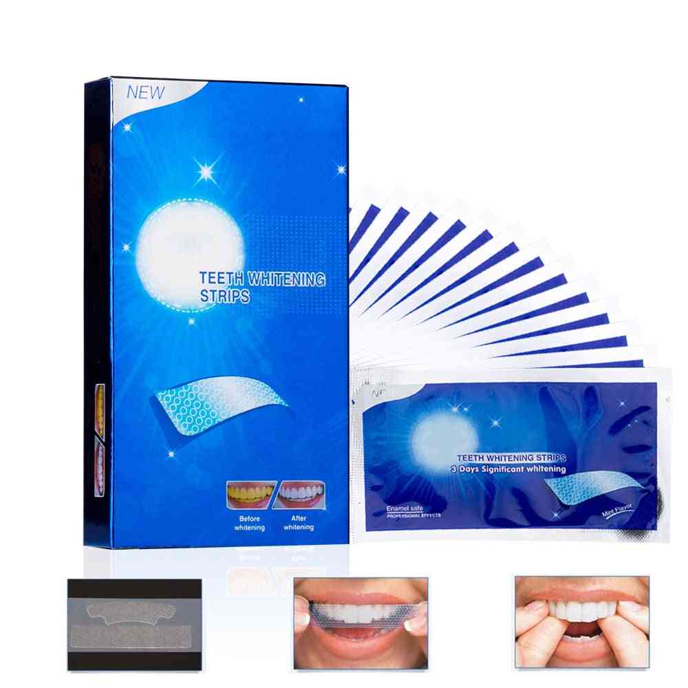 Advanced Teeth Whitening- Stain Removal Clean, Double Elastic Strips