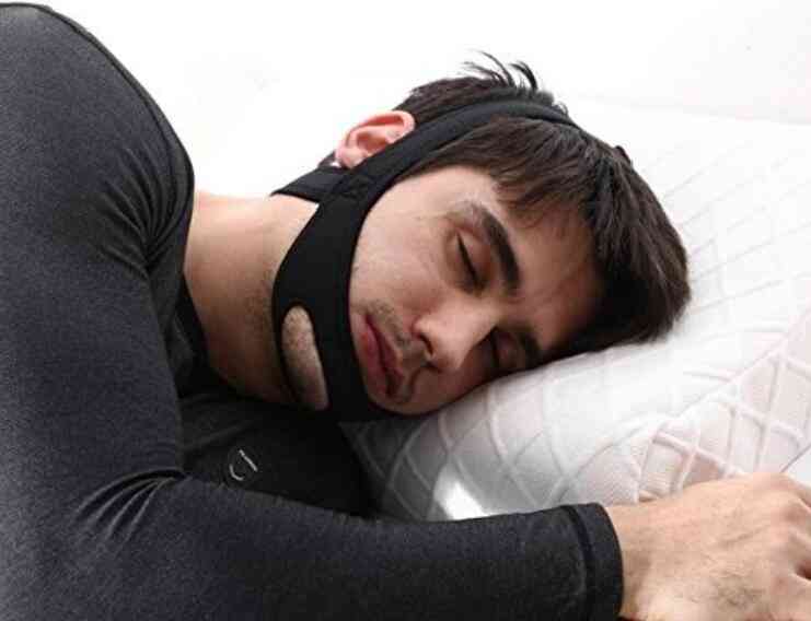 Neoprene Anti Snore Stop Chin Strap Belt, Anti-apnea Jaw Solution Sleep Belt