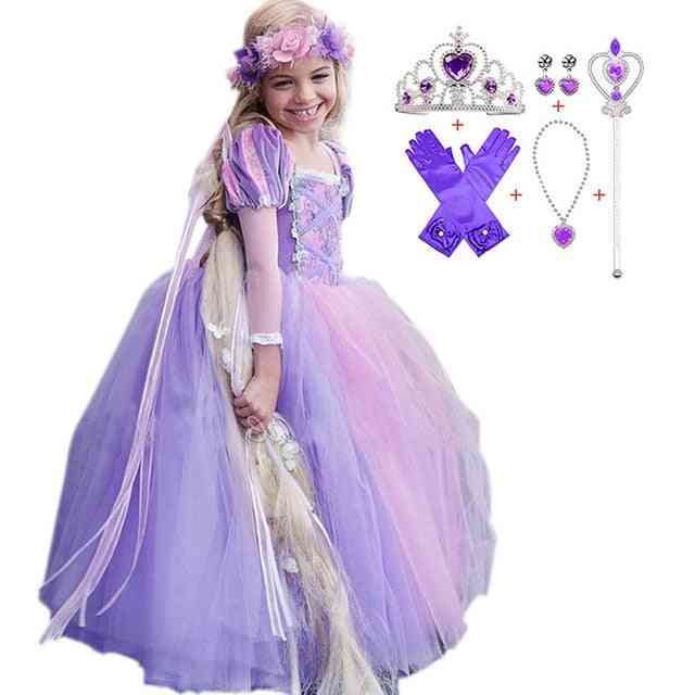 New Carnival Easter Clothes Flower Princess Dress ( Set-3 )