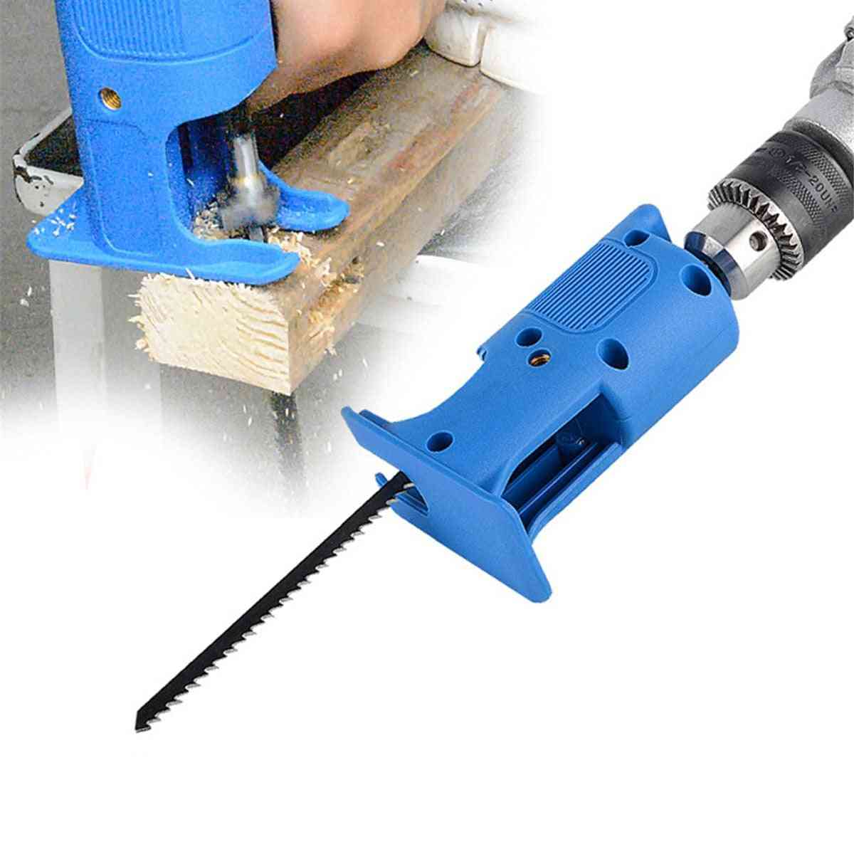 Cordless Reciprocating Saw Adapter Electric Drill