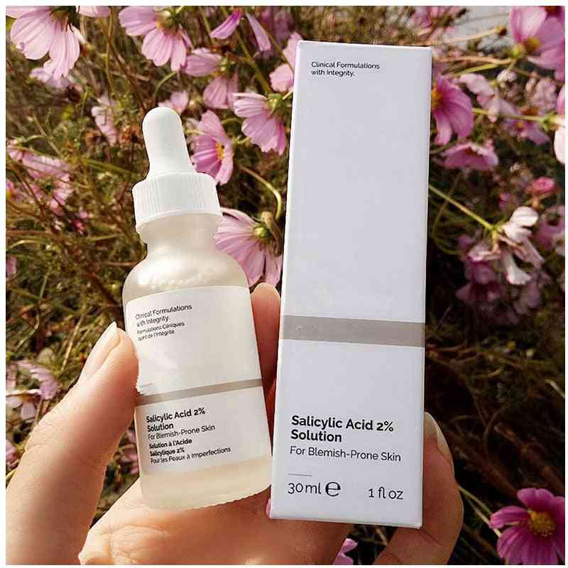 Salicylic Acid 2% Solution For Blemish Prone Skin Exfoliating Acne